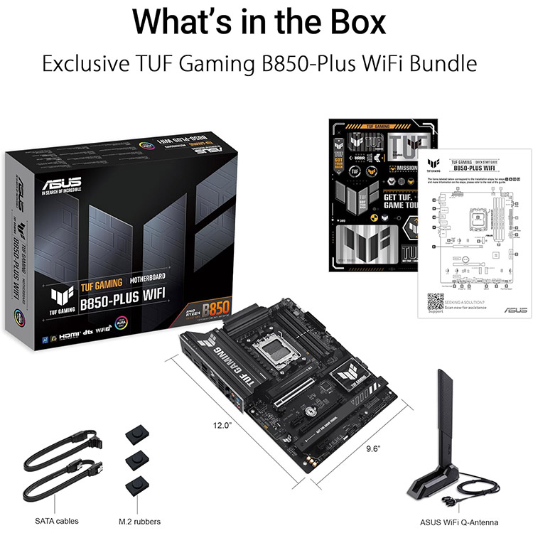 خرید مادربرد Asus TUF Gaming B850-PLUS WIFI - فرم ATX - چیپست AMD